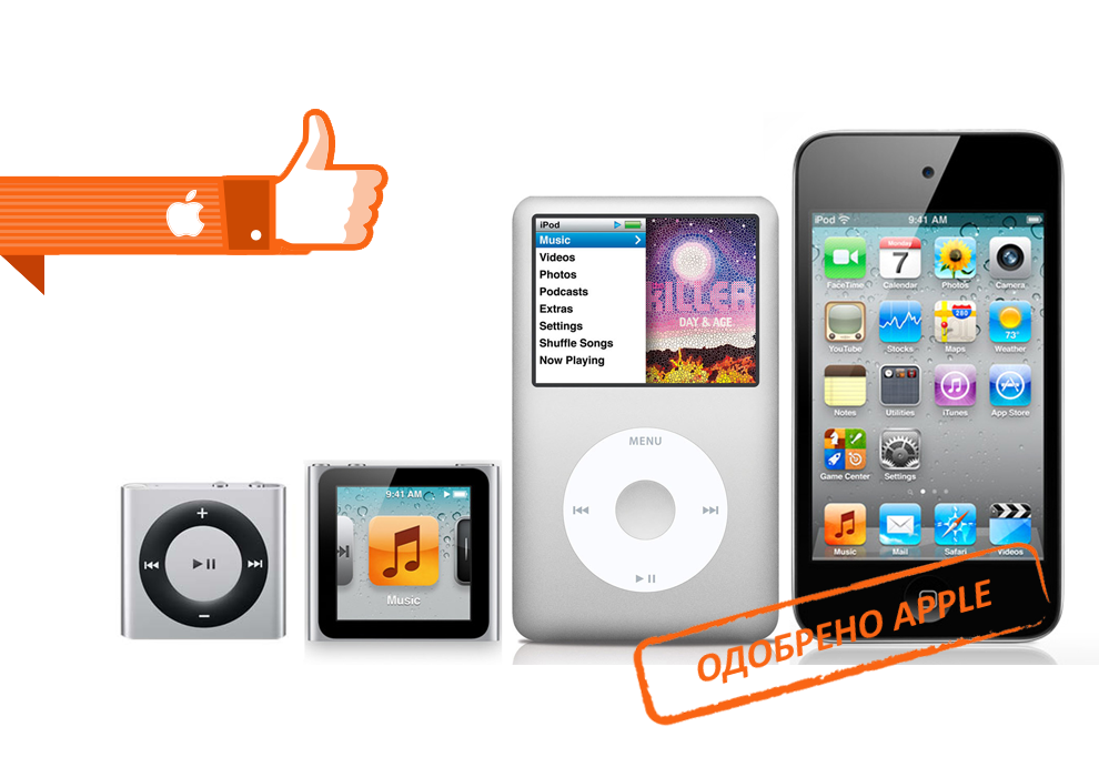 Ремонт Apple iPod в Домодедово